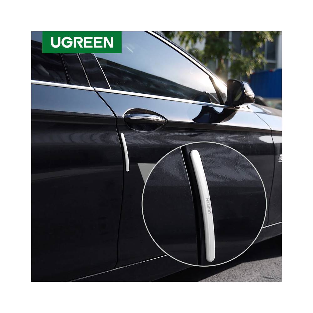 მანქანის დამცავი სტიკერები UGREEN LP233 (20430) Rubber Strips for Car, 4Pcs, White