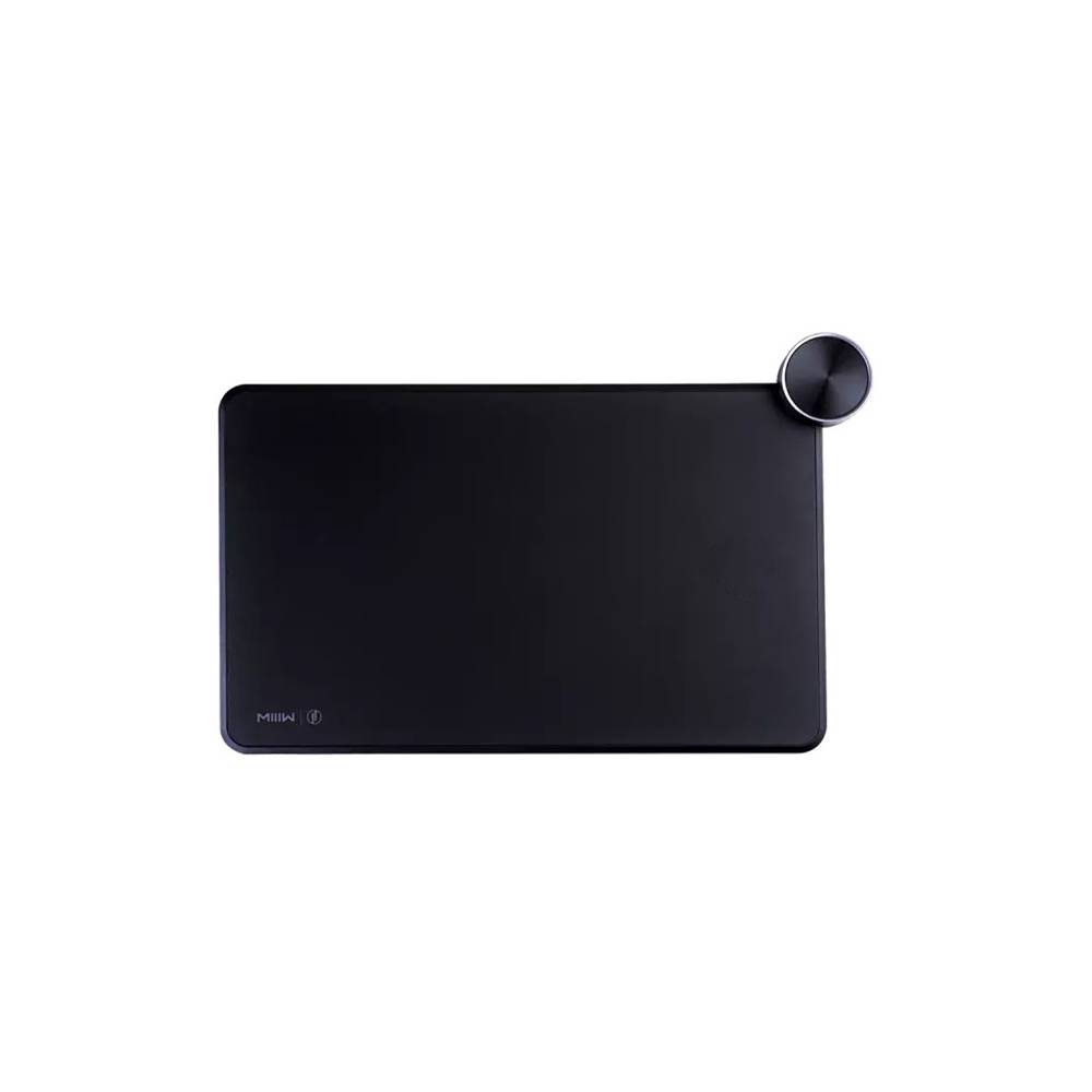 მაუსის პადი Xiaomi MIIIW G04 Smart Mouse Pad Qi Standard Support 2S, Wireless Charging, RGB, Black