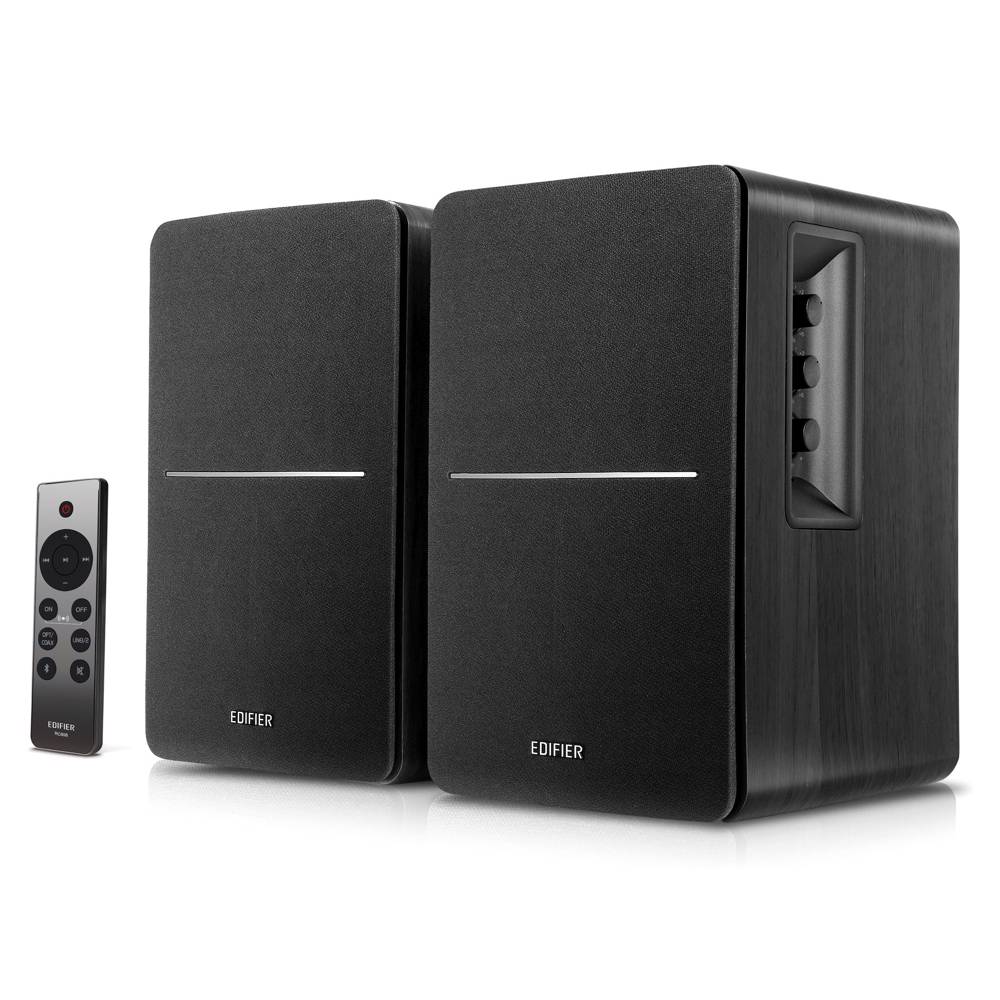 სტუდიური მონიტორი Edifier R1280DBs Active 2.0 Bluetooth Bookshelf Speaker Set, 42W RMS, Black
