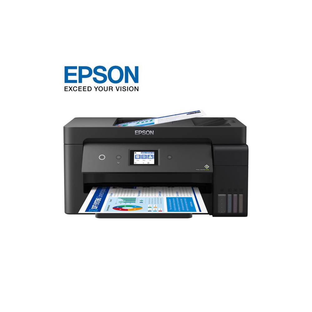 პრინტერი Epson L14150 (C11CH96404) Smallest 4-in-1 MFP with A3 document printing, front-facing ink tanks and Wifi and Ethernet printing