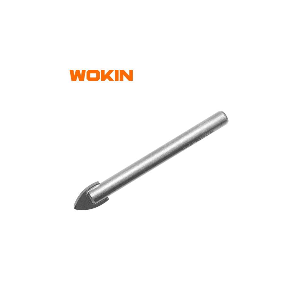მინის და ფილის საბურღი პირი Wokin 754706, 6MM, Glass Drill Bit, Silver