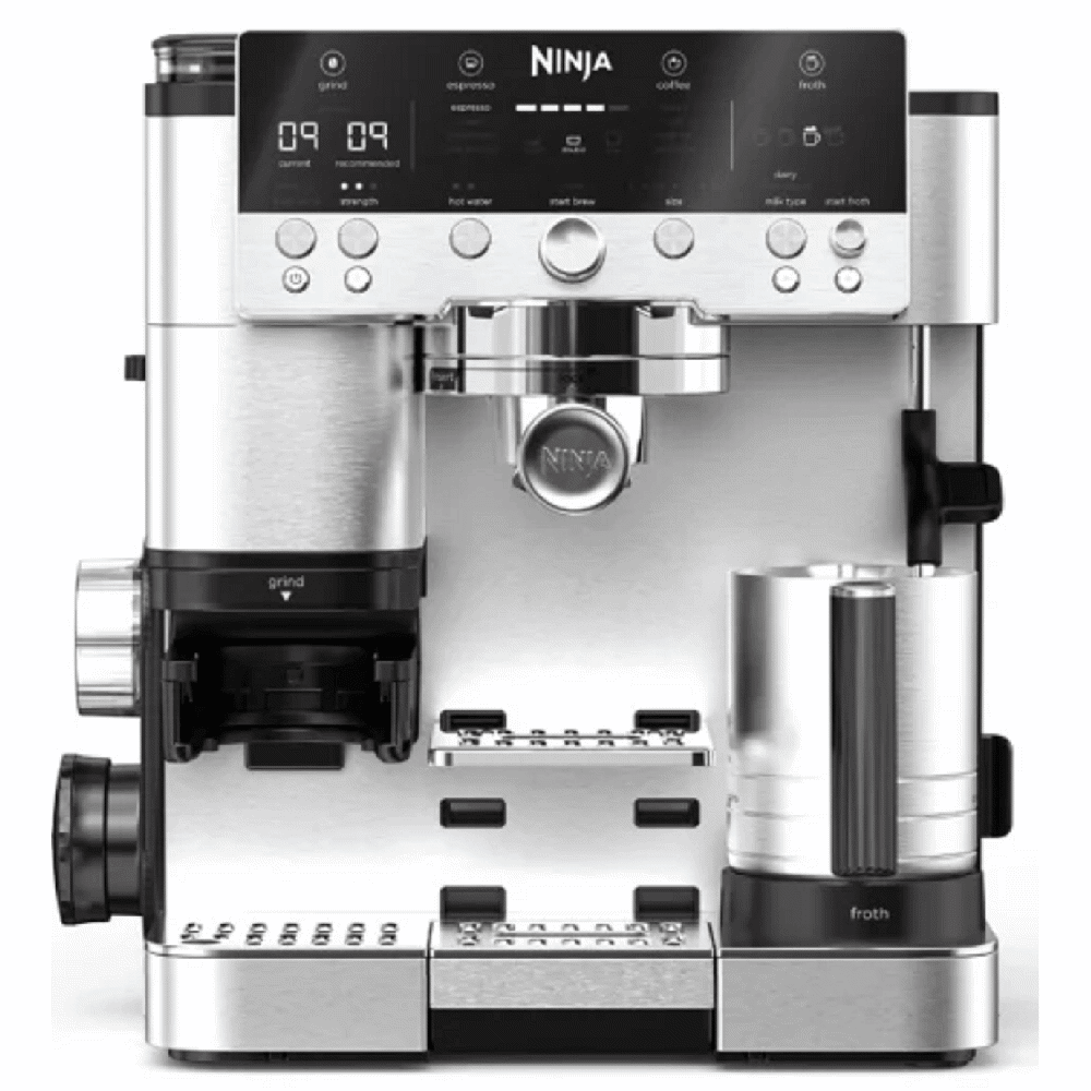 ყავის აპარატი Ninja ES601EU Luxe Café Premier, 1650W, 2L, Coffee Machine, Black/Silver