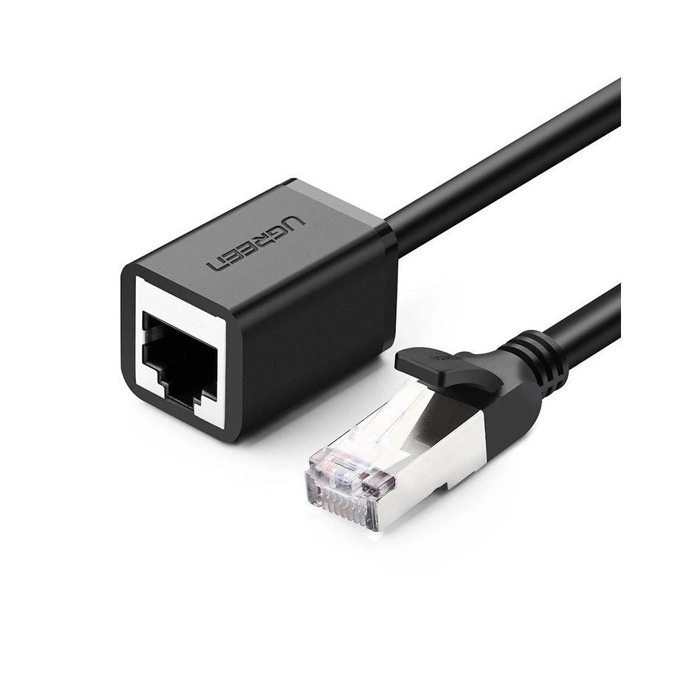 ქსელის კაბელის დამაგრძელებელი UGREEN NW112 (11283), CAT6 Extension LAN Cable, 5m, Black