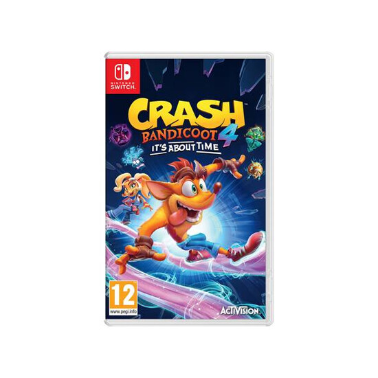 Crash Bandicoot 4 Its About Time Game for Nintendo Switch