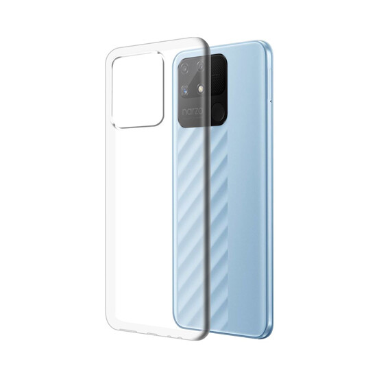 Ovose Ultraslim Case Unique Skid Series Realme Narzo 50A Transparent