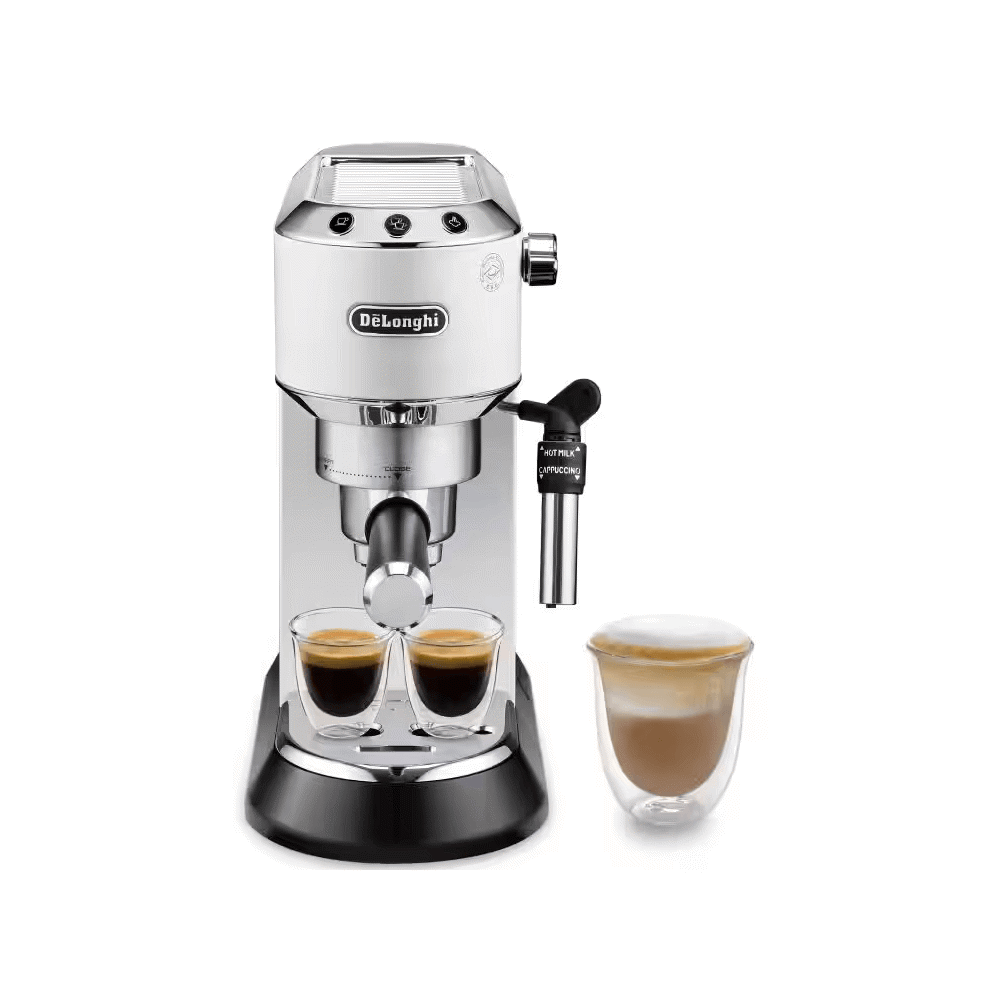 ყავის აპარატი DeLonghi EC685.W, 1300W, 1.1L, Coffee Machine, White