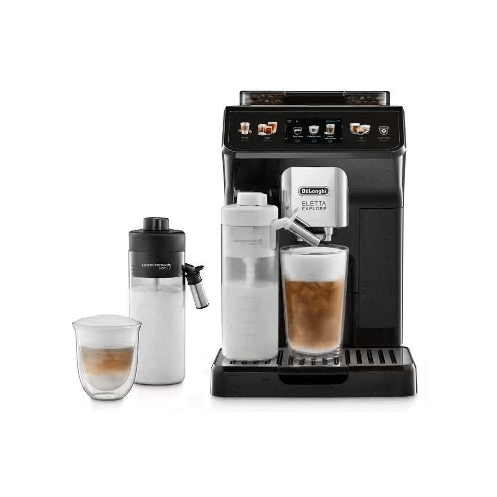 ყავის აპარატი DeLonghi ECAM450.55.G, 1450W, 1.8L, Coffee Machine, Grey