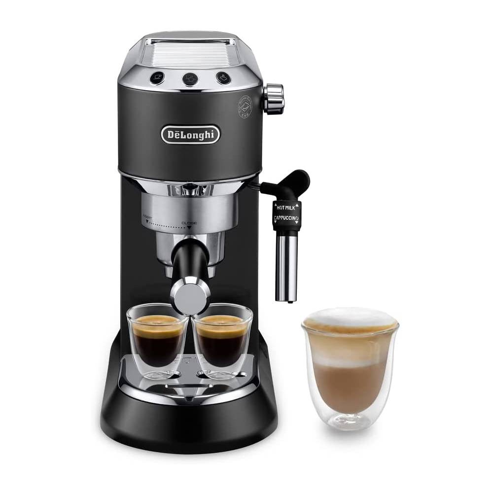 ყავის აპარატი DeLonghi EC685.BK Dedica, 1300W, 1.1L, Coffee Machine, Black