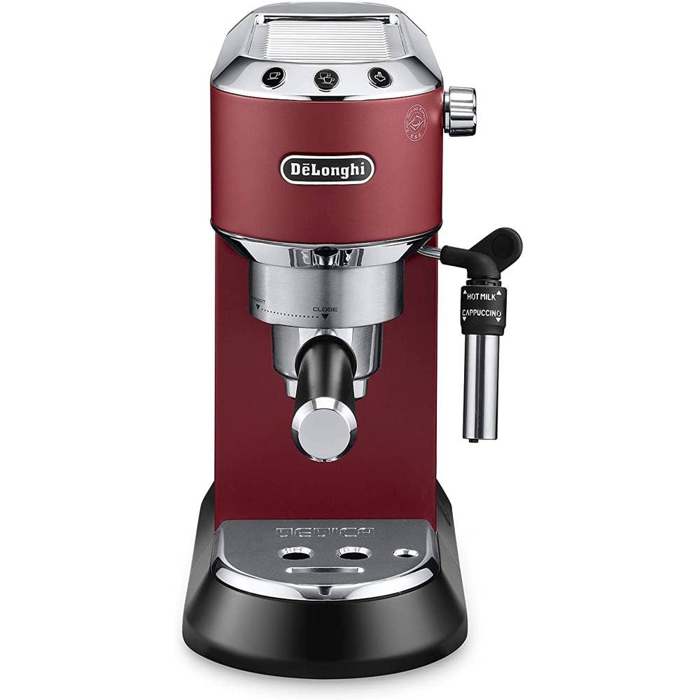 ყავის აპარატი DeLonghi EC685.R Dedica Style, 1300W, 1L, Coffee Machine Red