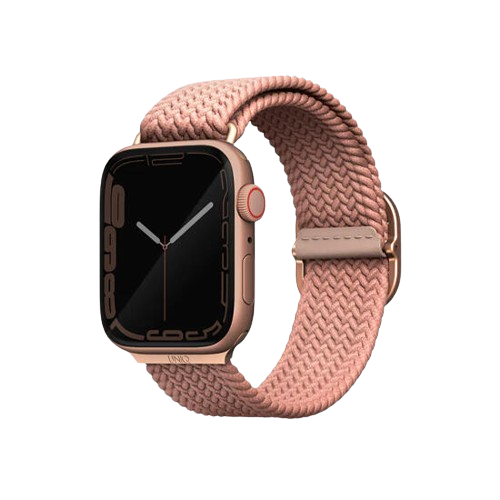 Uniq Aspen Braided Apple Watch Strap 46/45/44/42Mm Pink