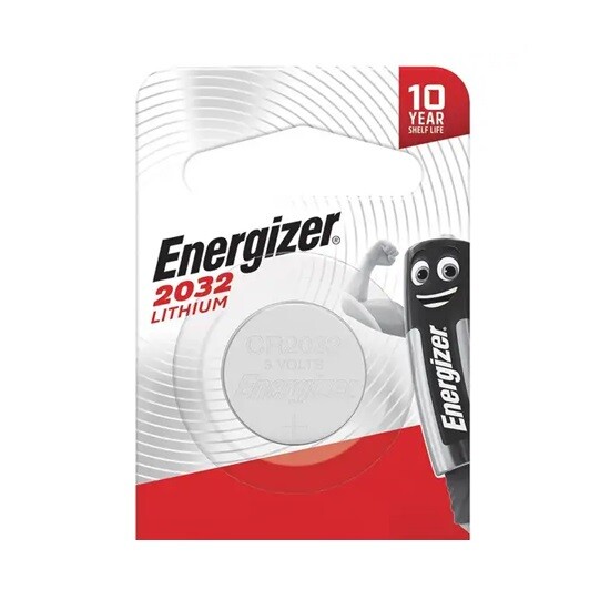 Energizer CR2032 BP5 1pc Silver