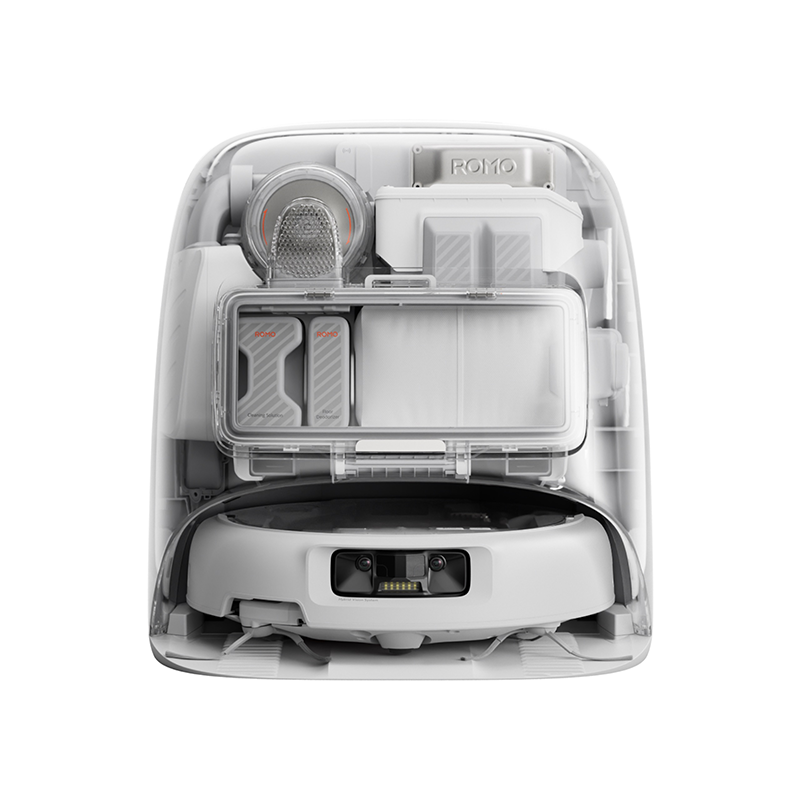 DJI Robot Vacuum Cleaner ROMO P White